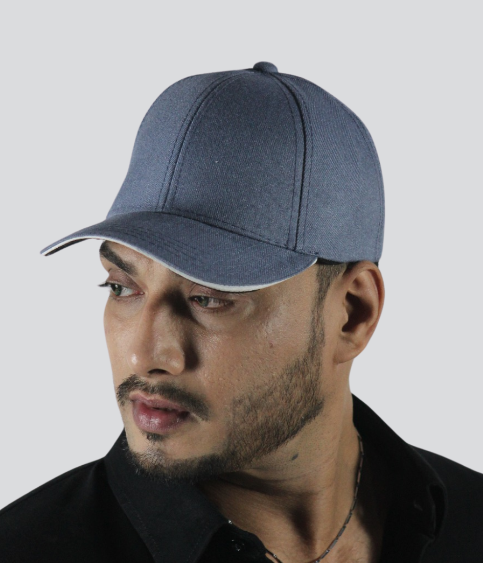 Lightweight Cotton Soft Breathable grey color Cap