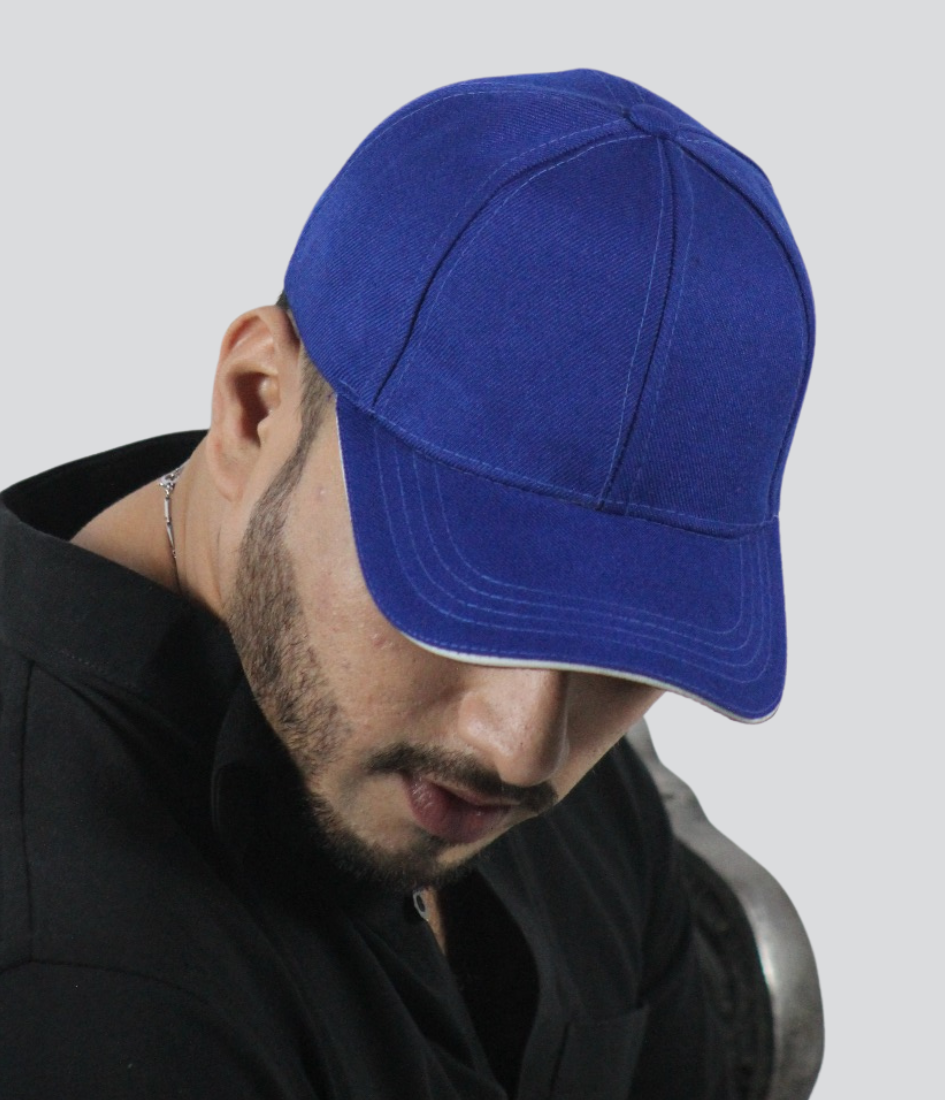 New fitted cap for men with adjustable strip