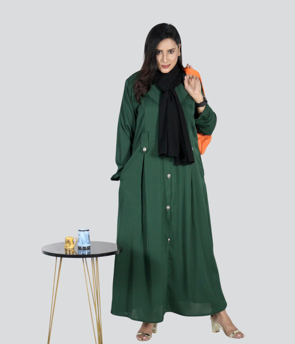 Women’s ready to wear collar and pocket abaya