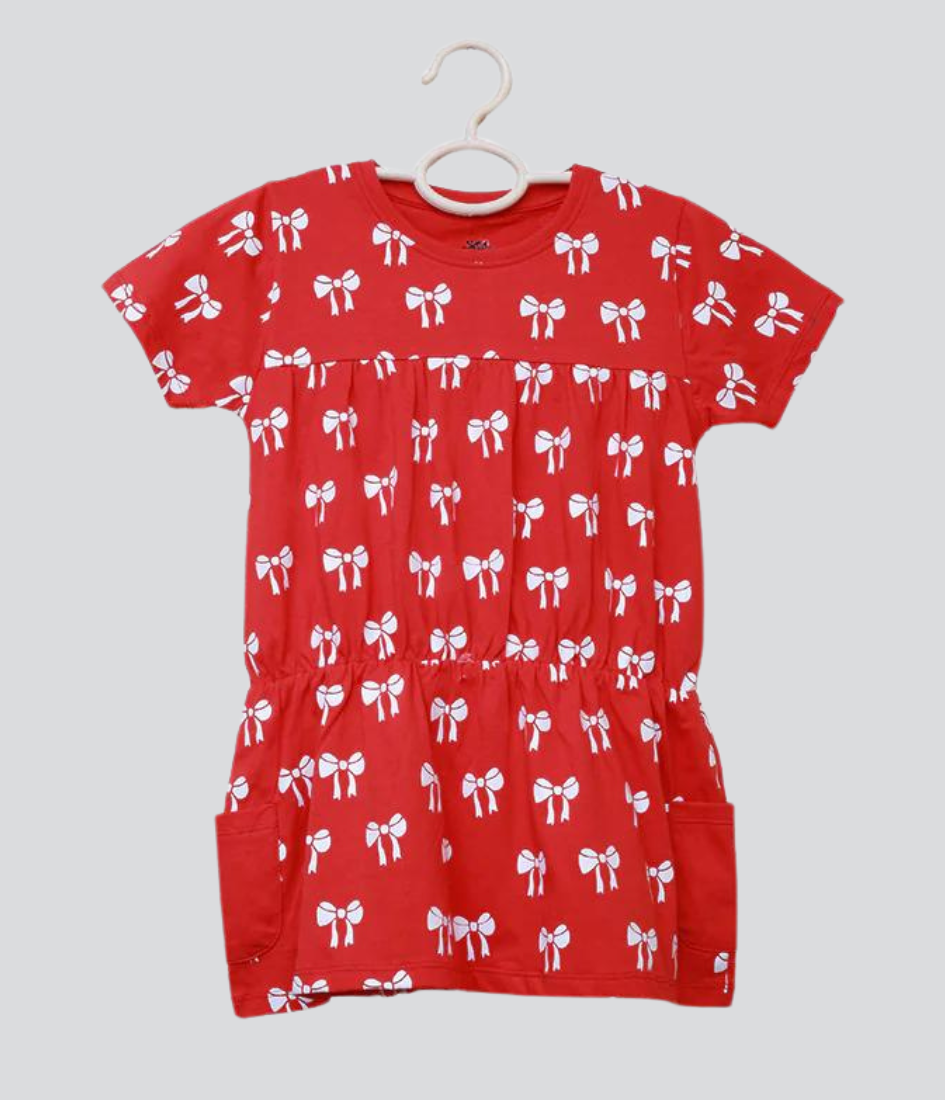 Playful Prints tees design t-shirt for kid's red color