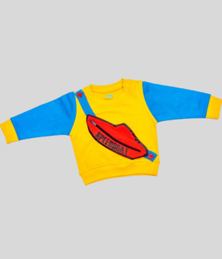 New winter speedboat sweat t-shirt for kid’s