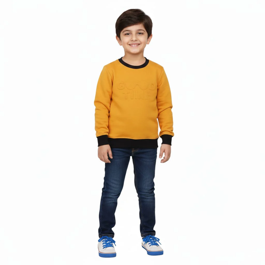 Good time sweat-shirt (Citrus)